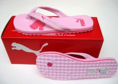 Dámské žabky Puma basic flip pink - hot pink, vel. 36