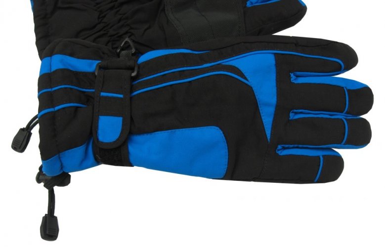 Dámské lyžařské rukavice Lucky B-4155 modré - Velikost: L/XL