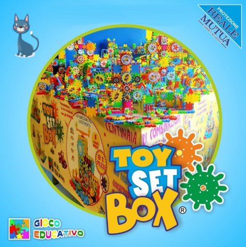 Dětská pohyblivá stavebnice Toy Set Box