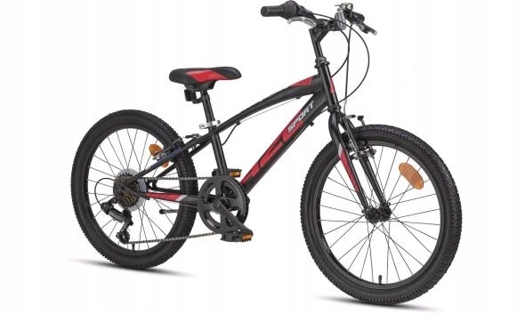 Dětské kolo Dino Bikes Aurelia 420U-04 černý mat 20