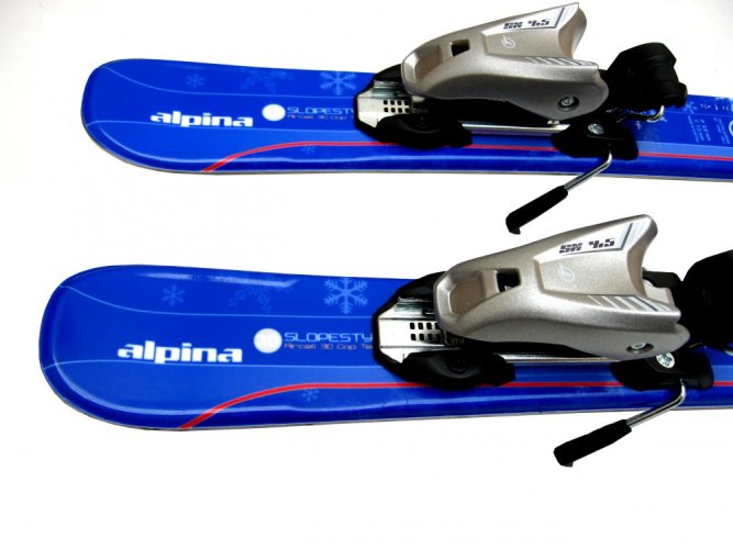 Dětské lyže Alpina Zoom modré 90 cm
