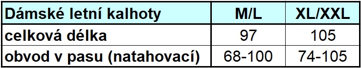 Dámské letní kalhoty Airisa 2105-8B