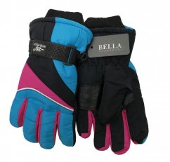 Dětské zimní rukavice Bella Accessori 9009-8 modrá
