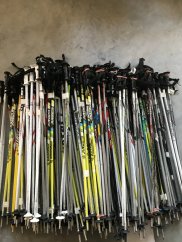 Použité lyžařské hůlky 95 cm