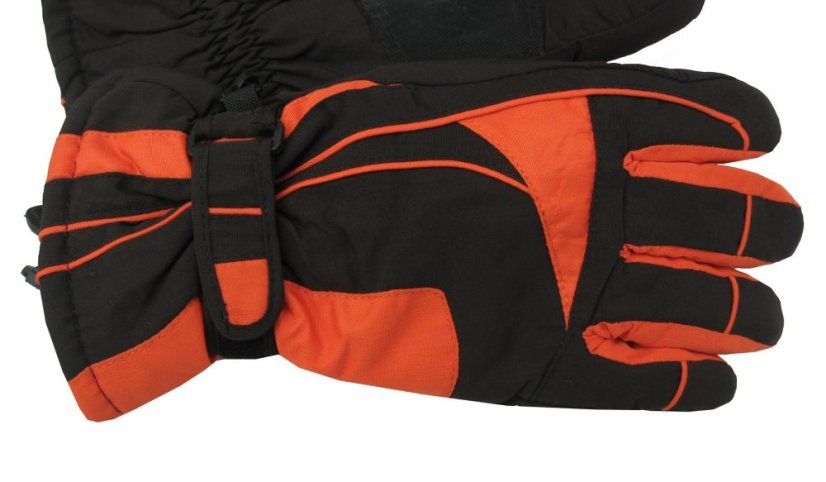 Dámské lyžařské rukavice Lucky B-4155 oranžové