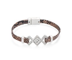 Náramek s krystaly Intrigue 60332