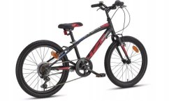 Dětské kolo Dino Bikes Aurelia 420U-04 černý mat 20