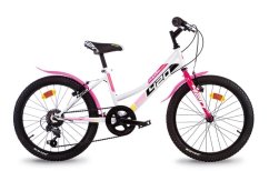 Dětské kolo Dino Bikes Aurelia 420D bílo růžové 20