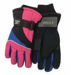Dětské zimní rukavice Bella Accessori 9009-2 růžová