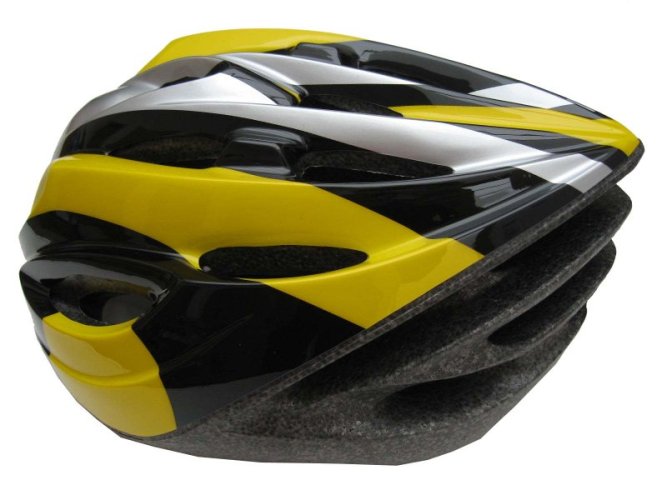 Cyklistická helma Fly 2822 žlutá - Velikost: M
