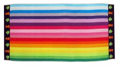 Oboustranná plážová osuška Lovely Home Rainbow