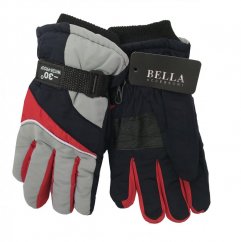 Dětské zimní rukavice Bella Accessori 9011S-6 šedá