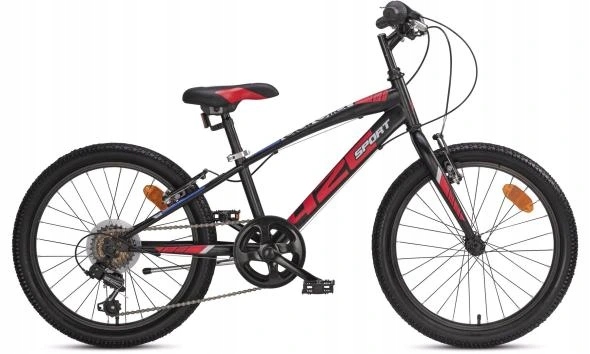 Dětské kolo Dino Bikes Aurelia 420U-04 černý mat 20