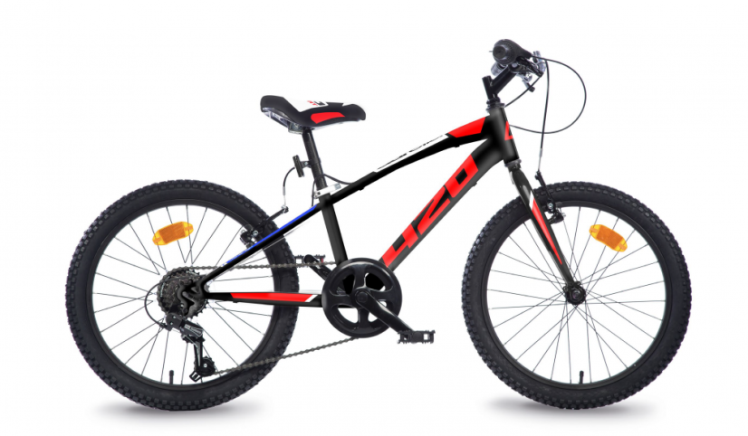 Dětské kolo Dino Bikes Aurelia 420U-04 černý mat 20