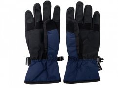 Dětské zimní lyžařské rukavice Echt C062 tm.modrá