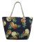 Plážová taška na zip M01701-4 Ananas