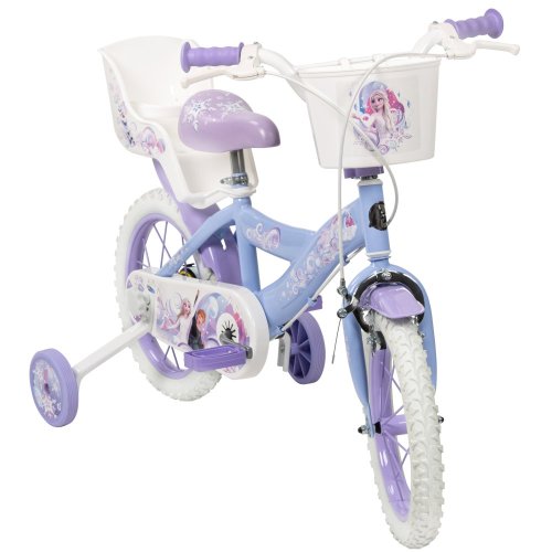Dětské kolo Huffy Frozen - Ledové království 14 fialové