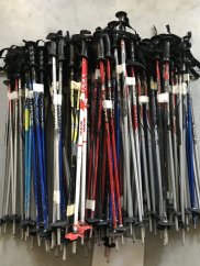 Použité lyžařské hůlky 80 cm