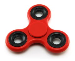 Fidget Spinner Holidaysport červený