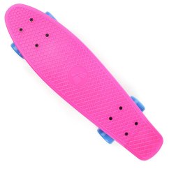 Pennyboard Meteor 23691 neonově růžová - modrá