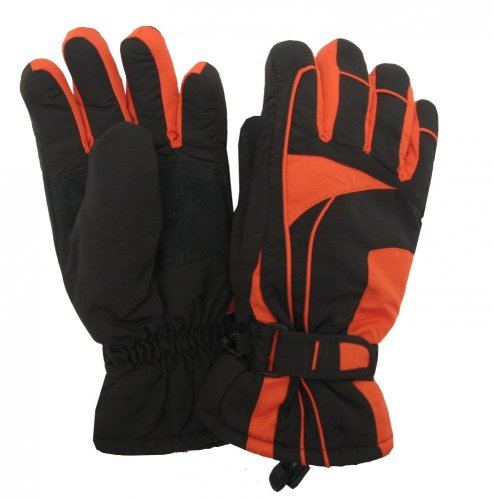 Dámské lyžařské rukavice Lucky B-4155 oranžové