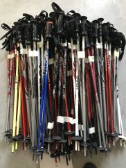 Použité lyžařské hůlky 75 cm