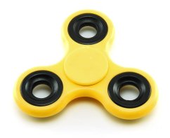 Fidget Spinner Holidaysport žlutý