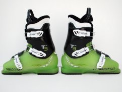 Dětské použité lyžáky Salomon T3 260 mm