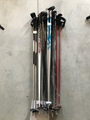 Použité lyžařské hůlky 120 cm