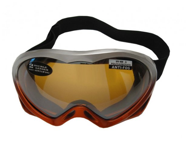 Dětské lyžařské brýle Cortini Avalanche G1230K silver/orange