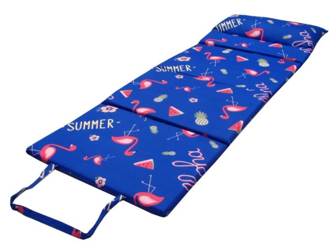 Plážové molitanové lehátko Firenze-3 s polštářkem