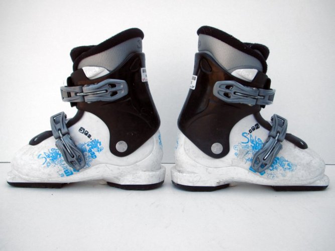 Dětské použité lyžáky Salomon 190 mm