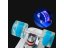 Pennyboard GGV Grafitti 2598 s LED kolečky - Barva: Modré paprsky