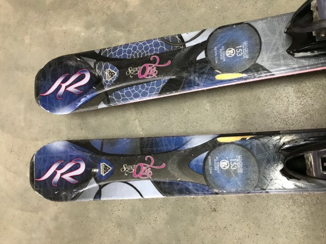 Carvingové lyže K2 Super One 153 cm
