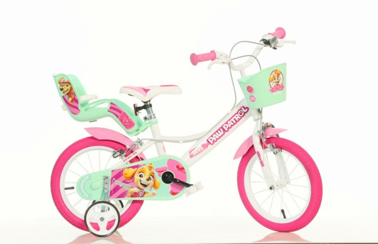 Dětské kolo Dino Bikes 144R-PW Tlapková patrola dívčí 14