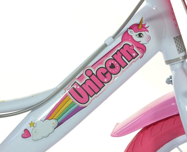 Dětské kolo Dino Bikes 164R-UN Unicorn Jednorožec 16