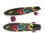 Pennyboard GGV Grafitti 2598 s LED kolečky - Barva: Modré paprsky