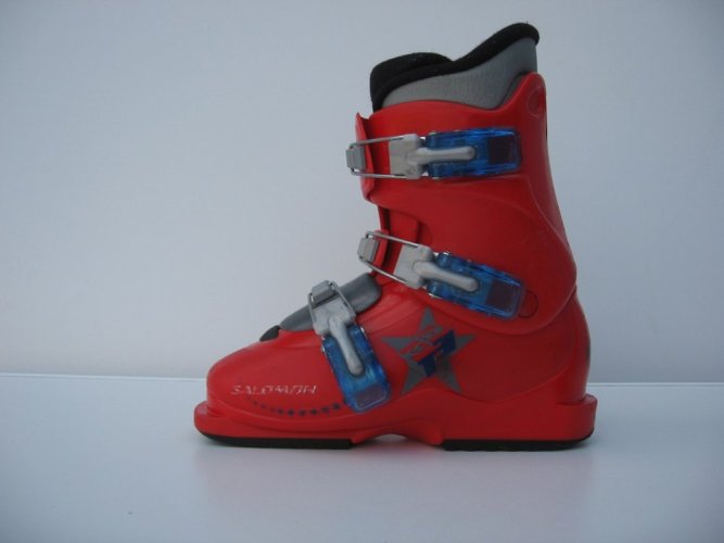 Dětské použité lyžáky Salomon T3 220 mm