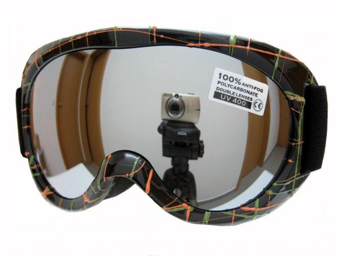 Dětské lyžařské brýle Spheric Ontario G1468-1K-9,10 - Sklo: žluté