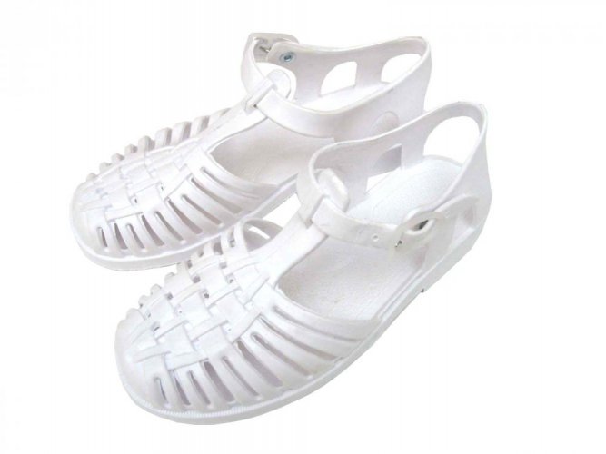 Gumové boty do vody Francis Scoglio, vel. 24-25 - Barva: bílá