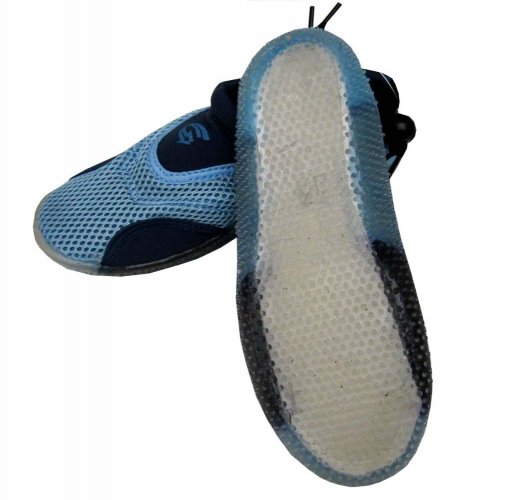Dámské neoprenové boty do vody Alba světle modré - Velikost: 36