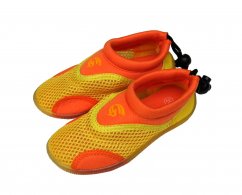 Neoprenové boty do vody Alba Junior žlutooranžové