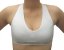 Dámská sportovní podprsenka Kappa K2150 bílá - Velikost: S/M