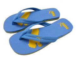 Žabky Puma basic flip little boy blue - aspen gold